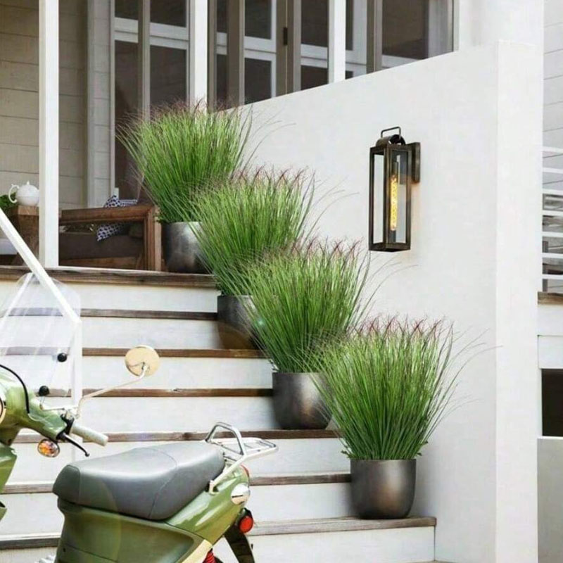 12Pcs 인공 양파 잔디 DIY 웨딩 장소에 대 한  - Snake Plant 리뷰 및 가격