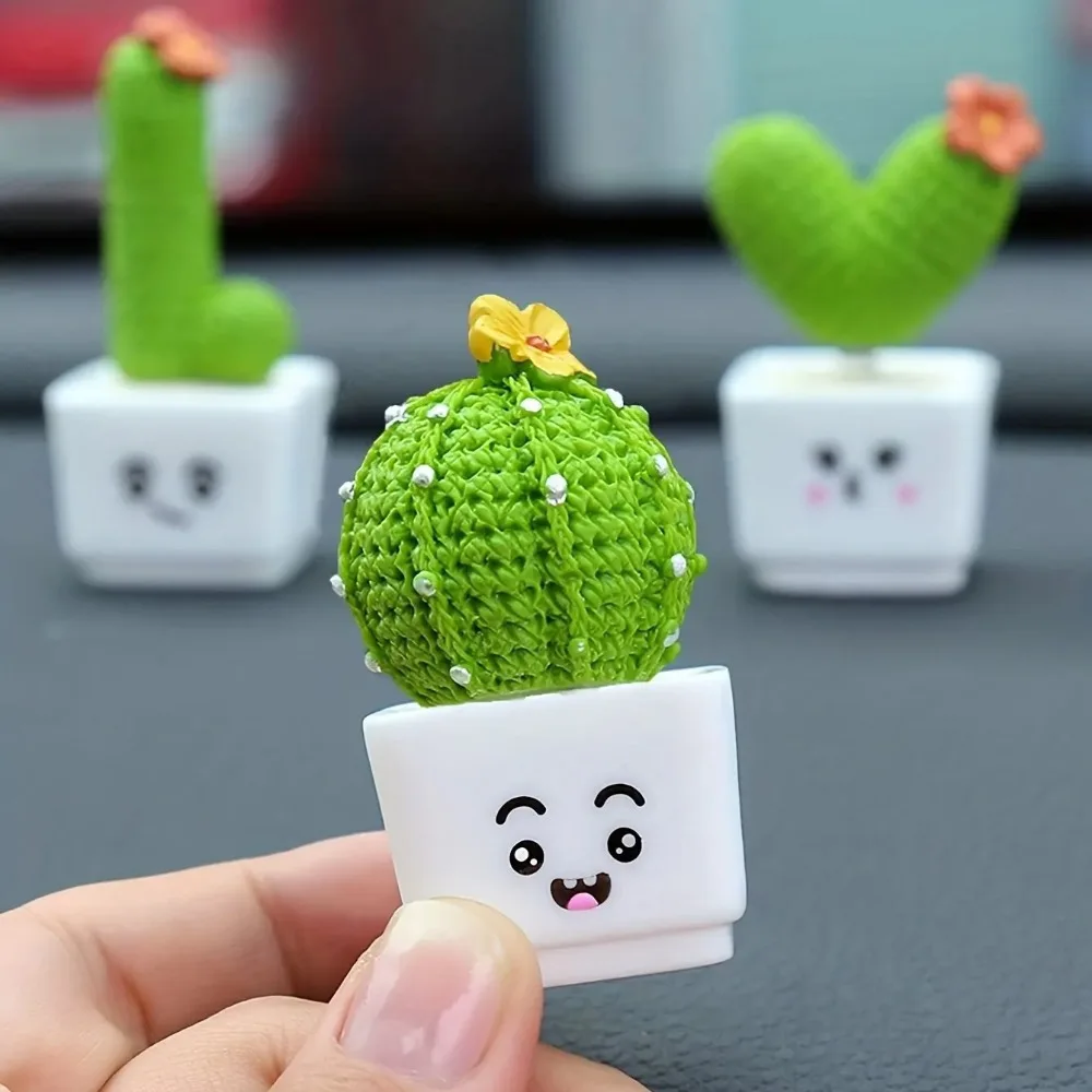 4개 세트 레진 다육식물 미니 그린 플랜트 자동차 사무 - Succulent Set 리뷰 및 가격