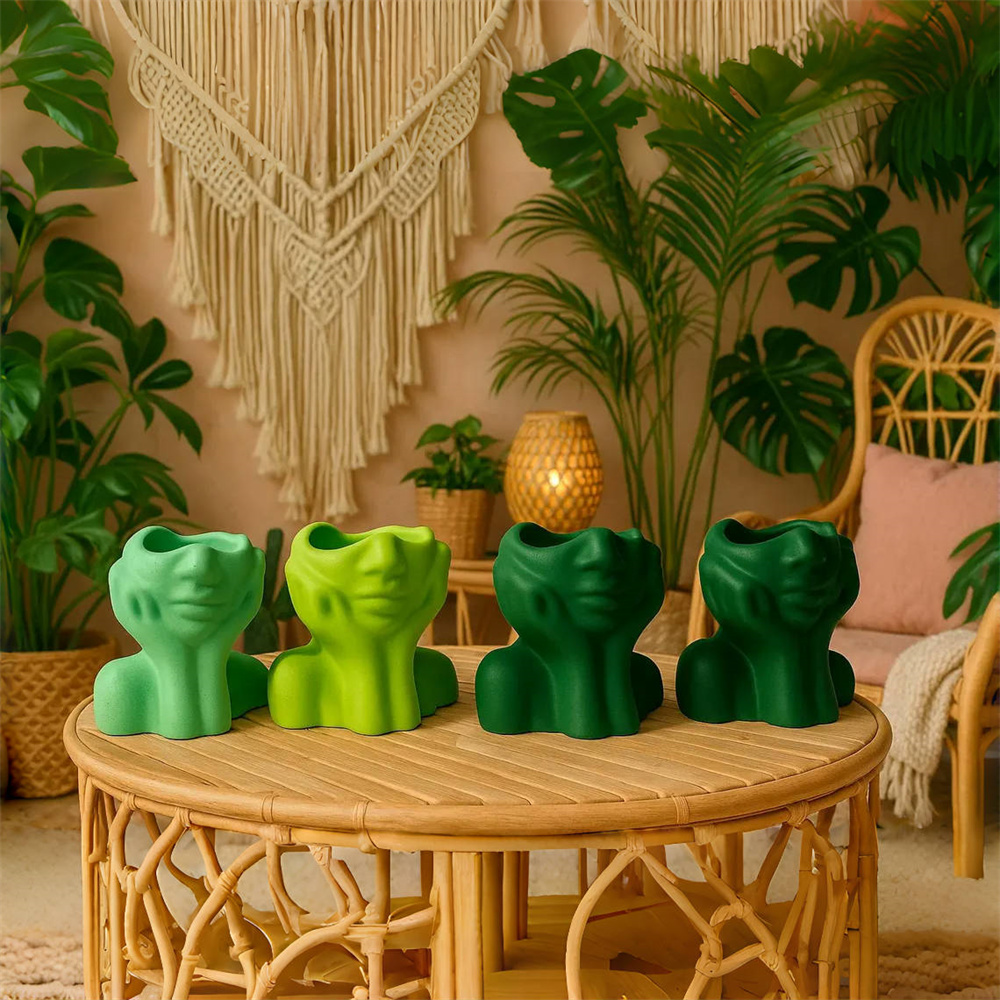 추상 얼굴 화분 실리콘 몰드 촛대 보관 다육 식물 시멘 - Succulent Set 리뷰 및 가격
