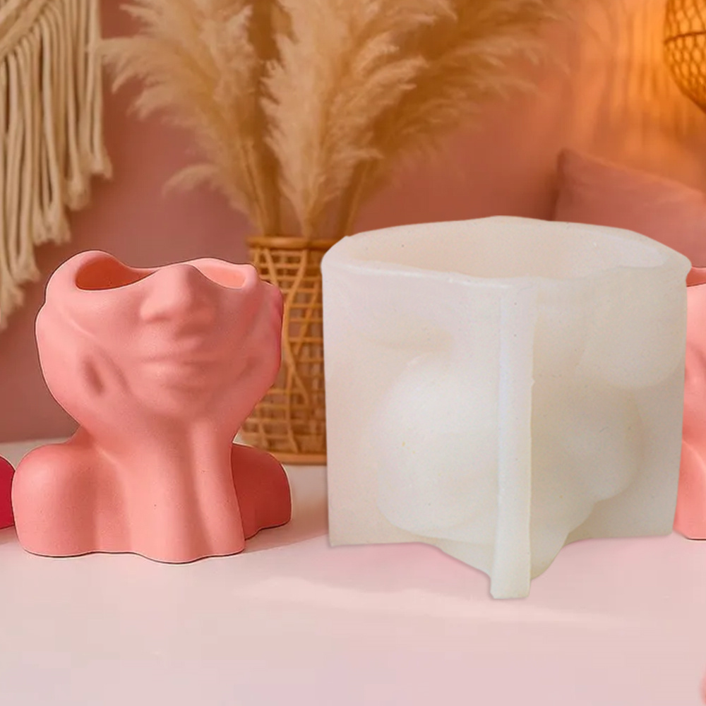 추상 얼굴 화분 실리콘 몰드 촛대 보관 다육 식물 시멘 - Succulent Set 리뷰 및 가격