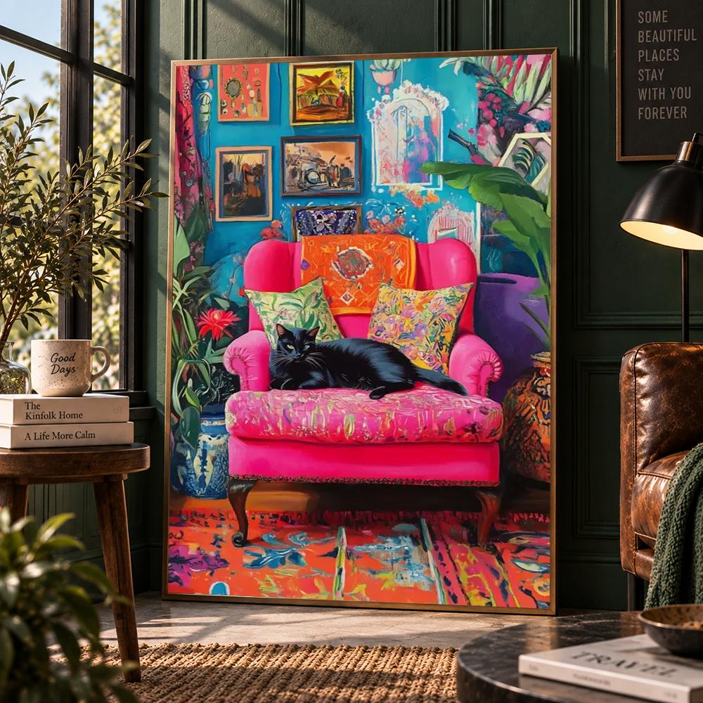 보헤미안 스타일의 식물 포스터, 피들리프 피규어, 벽  - Fiddle Leaf Fig 리뷰 및 가격