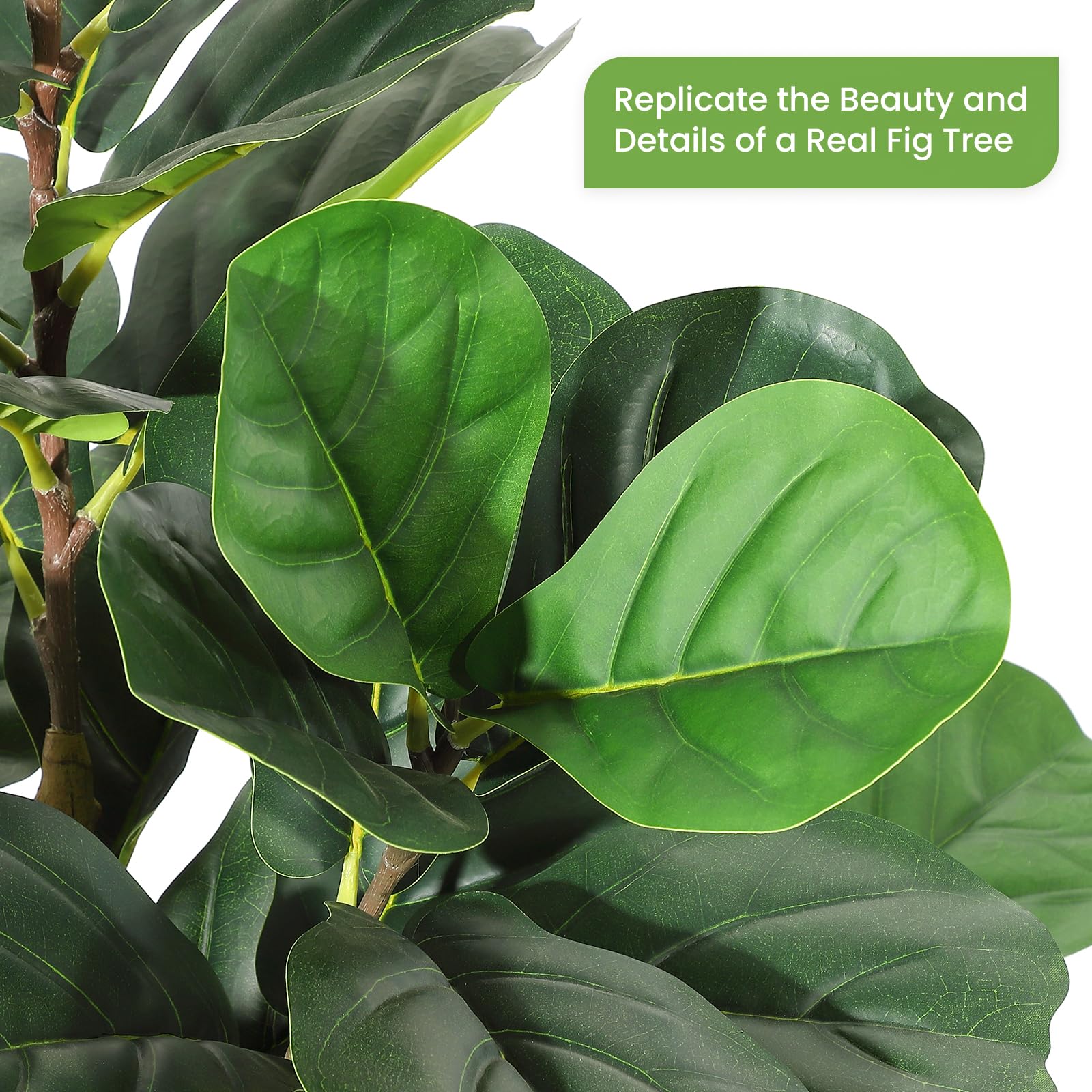 인조 피커리피그 나무(5/6/7피트), 키가 큰 인조  - Fiddle Leaf Fig 리뷰 및 가격