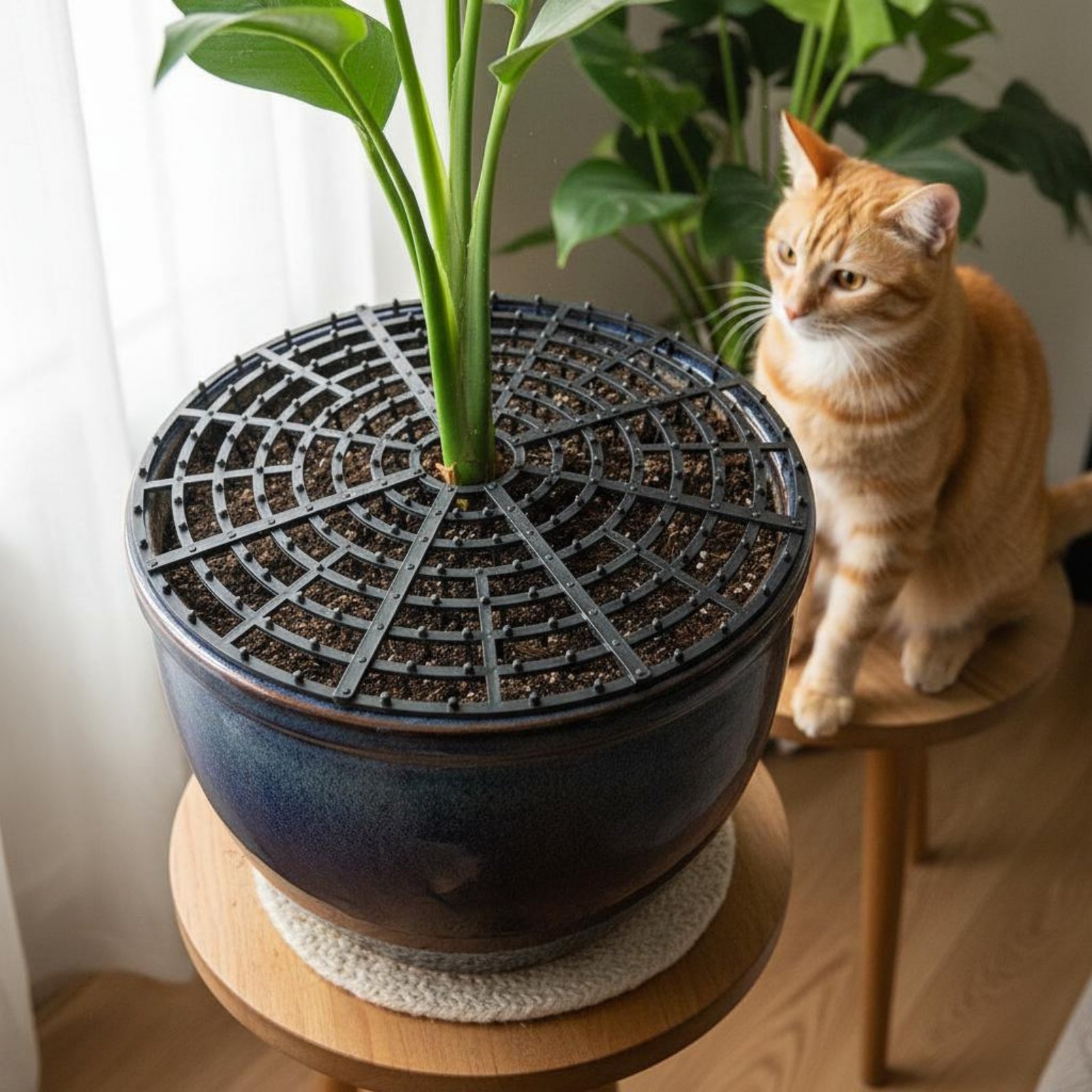 화분 흙 덮개 내후성 화분 흙 덮개 애완동물 파고다기  - The Plant Parent 리뷰 및 가격