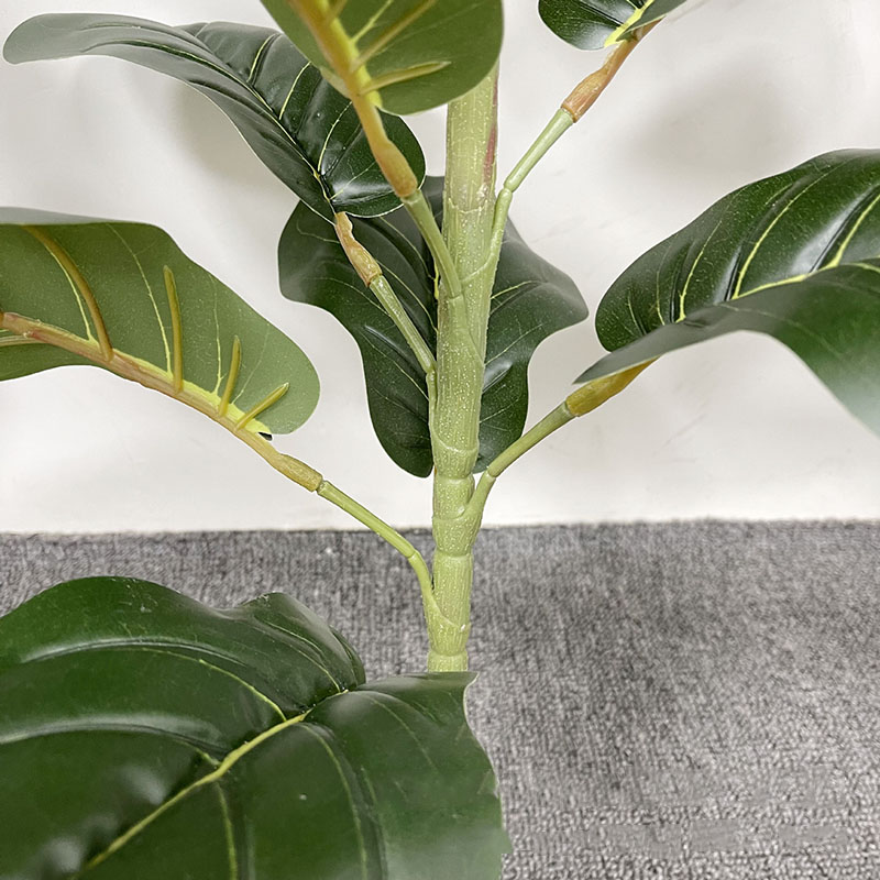 대형 피커스 나무 인공 식물, 가짜 나무, 플라스틱 반 - Fiddle Leaf Fig 리뷰 및 가격