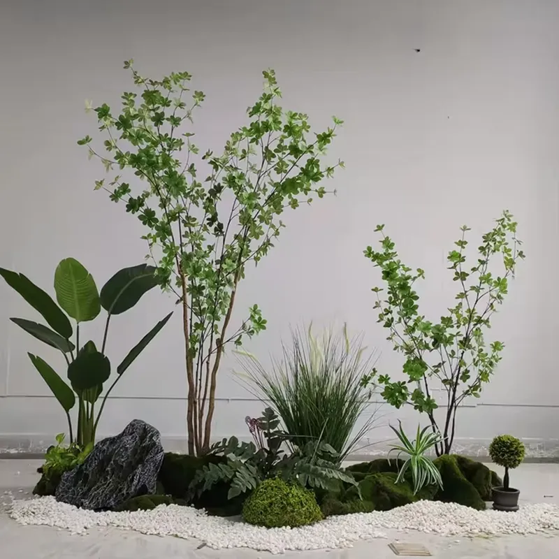 디스플레이 아트 공예 인조 라이라타 나무 홈 오피스 잔 - Fiddle Leaf Fig 리뷰 및 가격