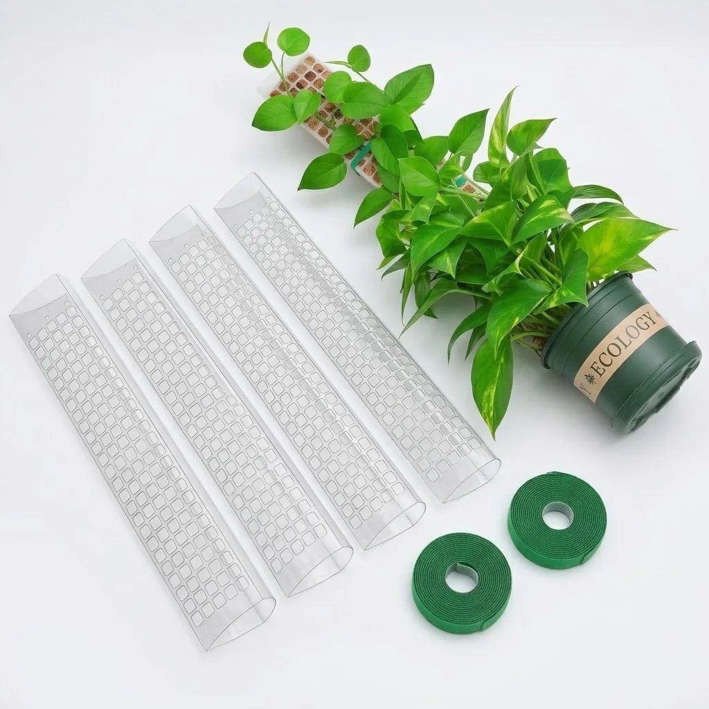 실내에서 덩굴 식물을 키우는 데 사용하는 플라스틱 모스 - Plant Support Stake 리뷰 및 가격