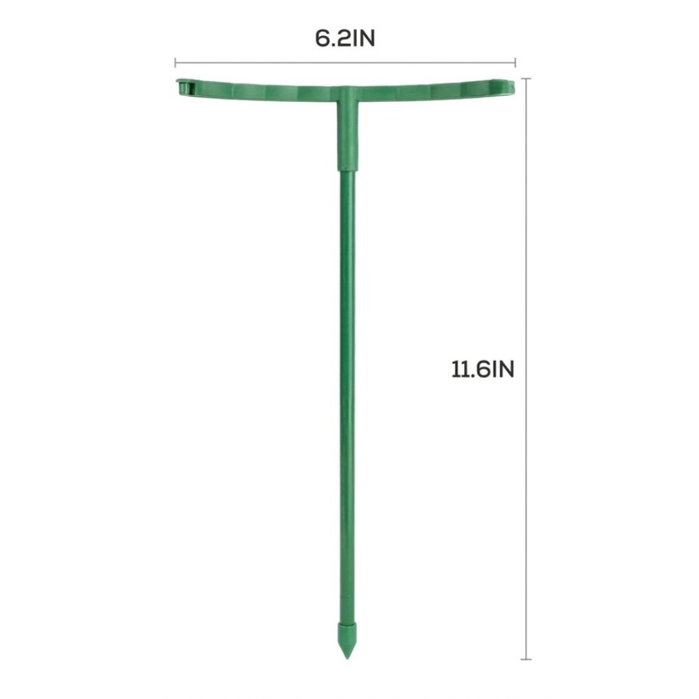 실내외 정원 가꾸기용 녹색 적층식 식물 지지대 24개, - Plant Support Stake 리뷰 및 가격