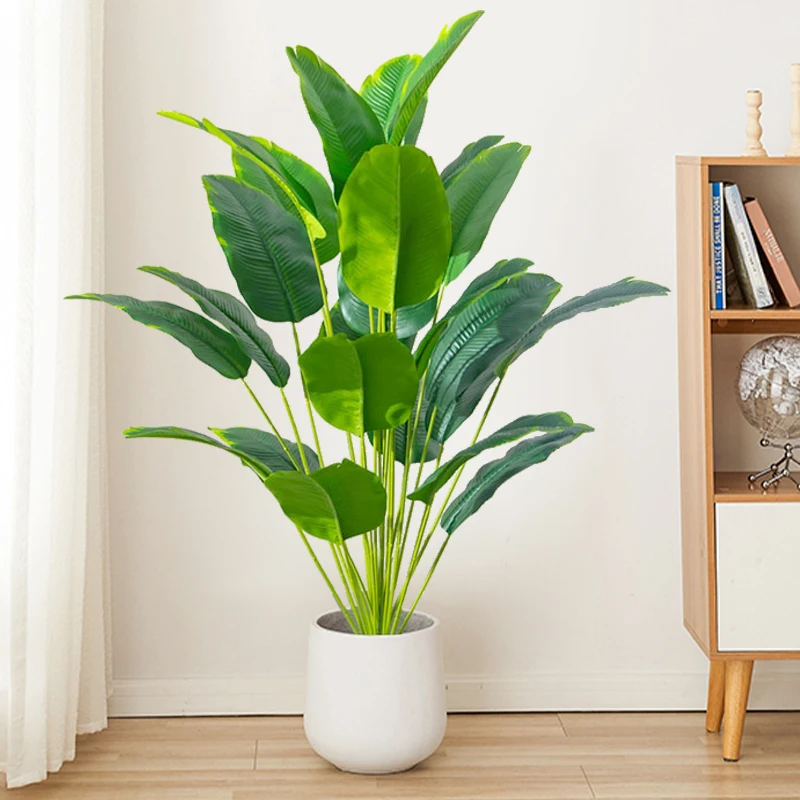 1개 인조 식물 대형 열대 야자수 가짜 바나나 나무 잎 - Snake Plant 리뷰 및 가격